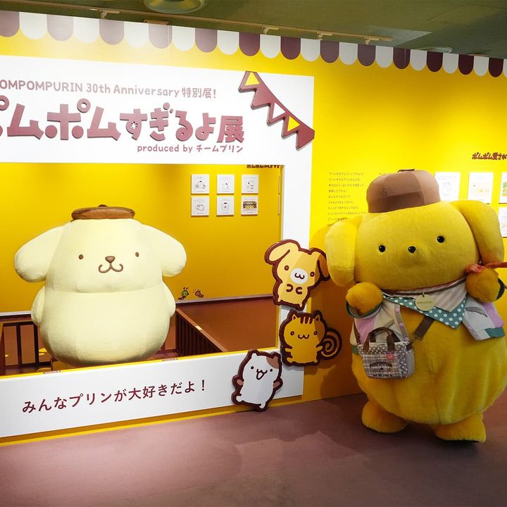 【サンリオピューロランド】 「ポムポムすぎるよ展」スタート 【ポムポムプリン♡祝30周年！】