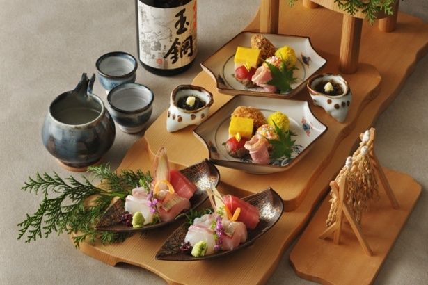 夕食「宝楽盛り」