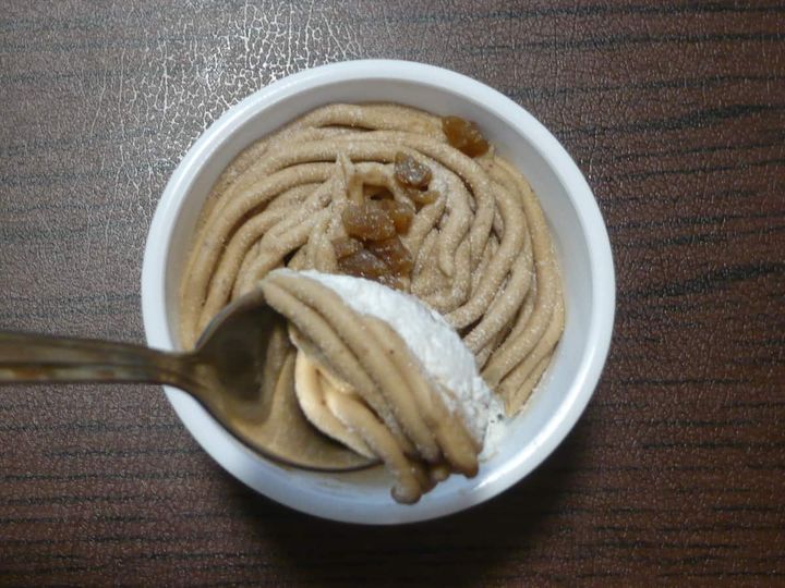 植物生まれのモンブラン3