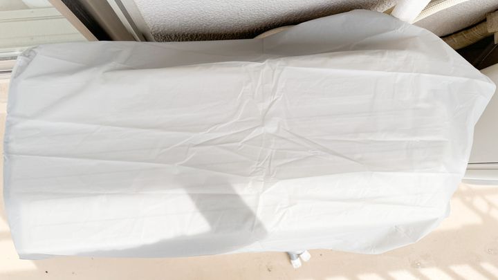 100均のエアコン室外機カバーで節電＆劣化予防！【セリア・ダイソー】