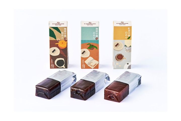  珈琲羊羹（全3種）／￥324（税込み）