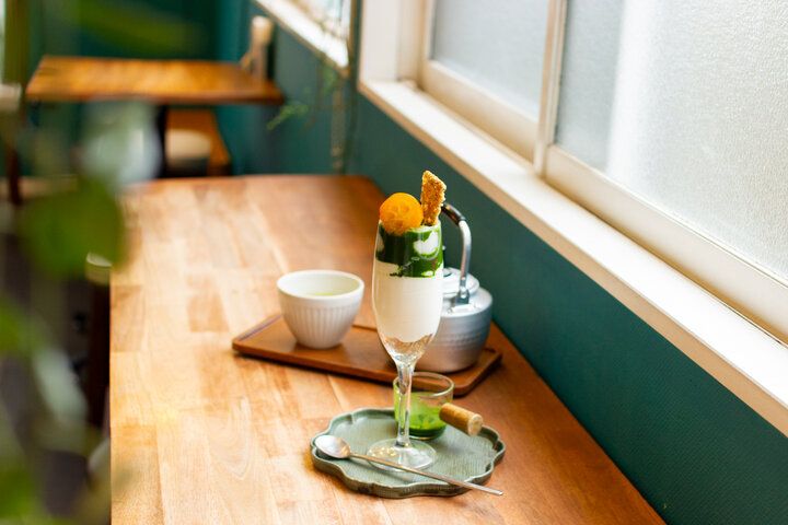 急須で淹れて味わう、希少なそのぎ茶。西荻窪の古民家カフェ「西荻3時」で心ほどけるおやつ時間