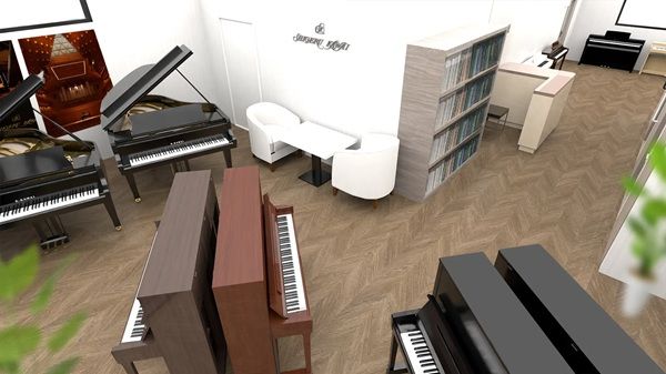 【石川県金沢市】「カワイ金沢」がリニューアルオープン！ミュージックサロン「燈Akari」を併設