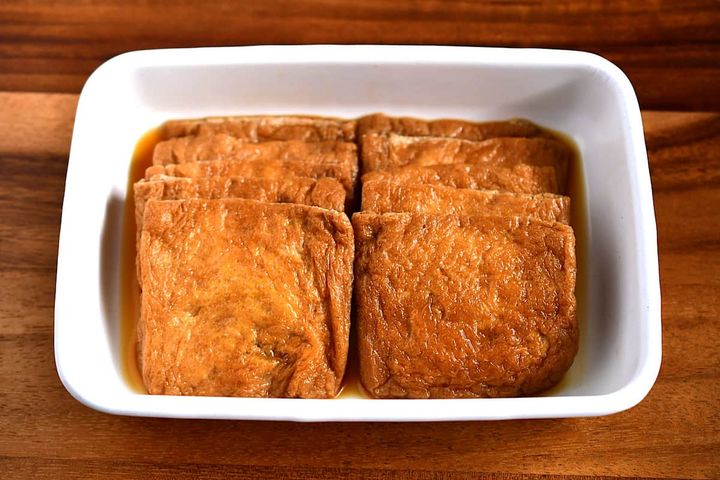 油揚げの甘辛煮