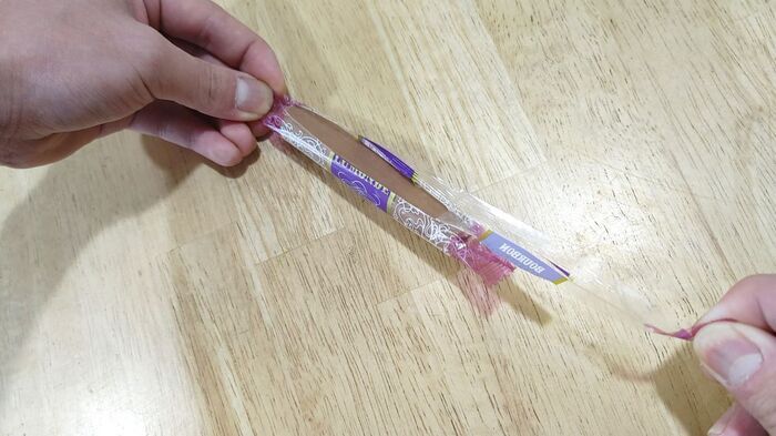 もうボロボロになりません！『ルマンド』の袋をキレイに開ける裏ワザ