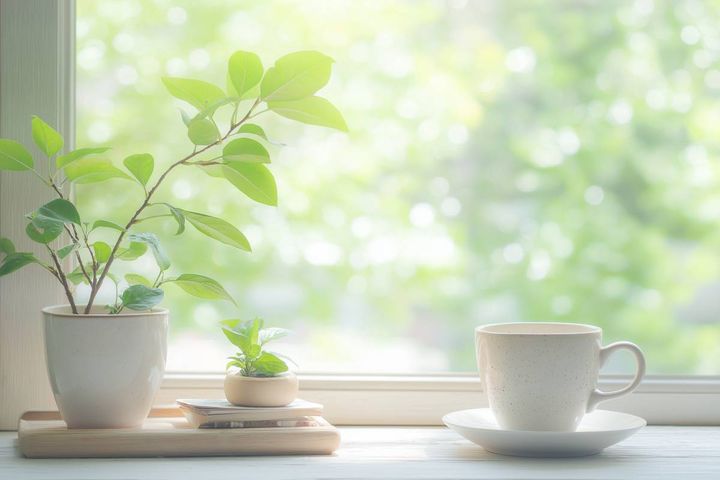 窓 健康運 上がる 観葉植物