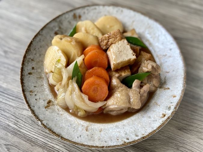 新じゃがの煮物