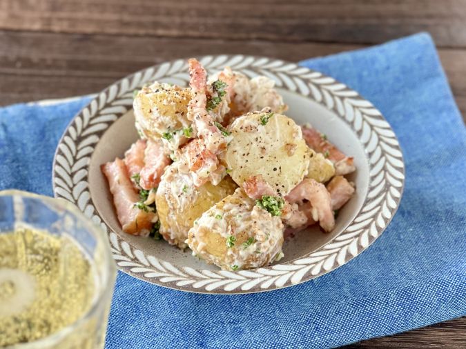 新じゃがサラダ