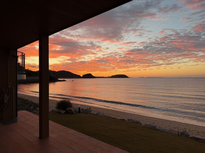 糸島ヴィラSAND グリル付きテラス