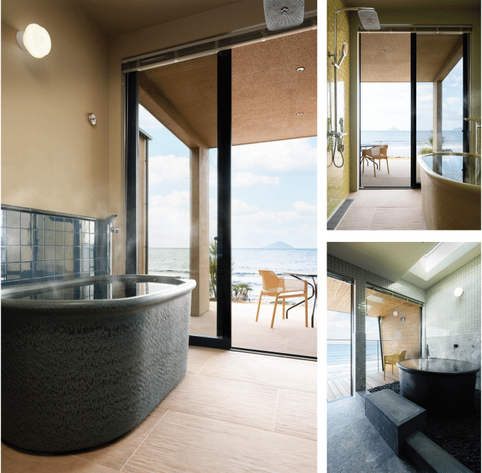 SAND 信楽焼のバスタブ