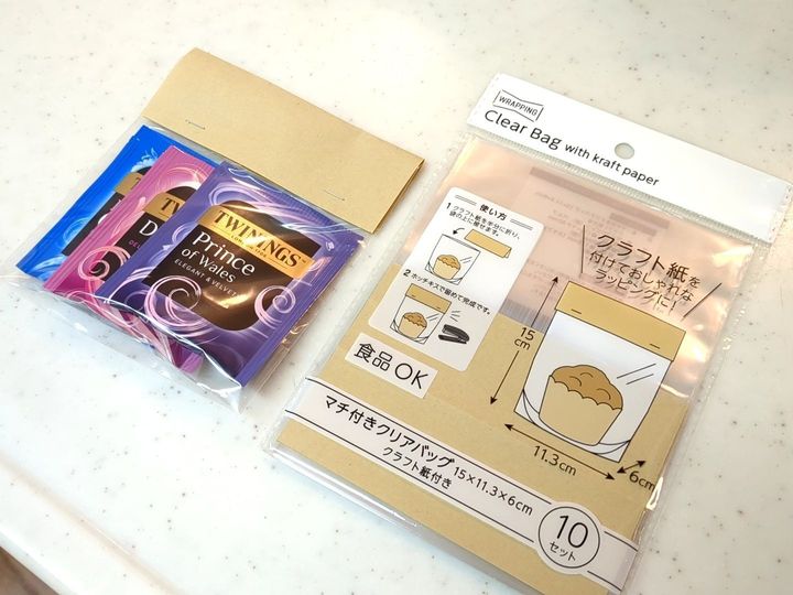 ステープルでとめます！