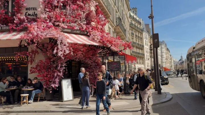 パリのル・マレの街並み