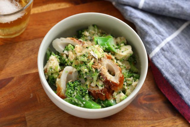 ブロッコリー×豆腐の和風デリサラダ