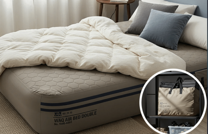 こんな厚み見たことない！？40cm厚がもたらす快眠…「WAQ AIR BED」はまるでホテル級
