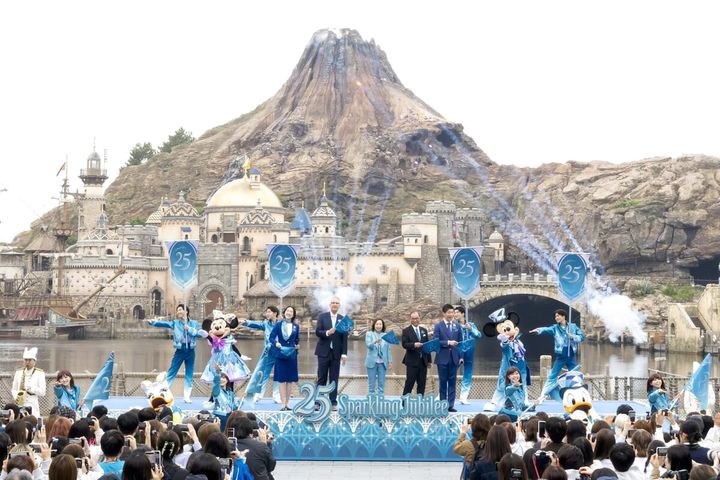 東京ディズニーシー25周年“スパークリング・ジュビリー”オープニングセレモニー2
