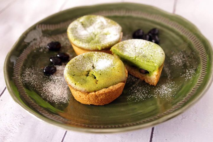 簡単「和の抹茶チーズタルト」レシピ08