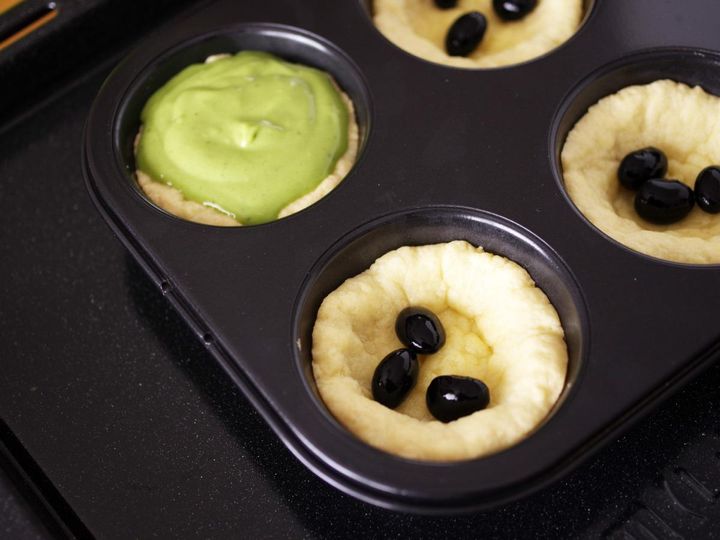 簡単「和の抹茶チーズタルト」レシピ05