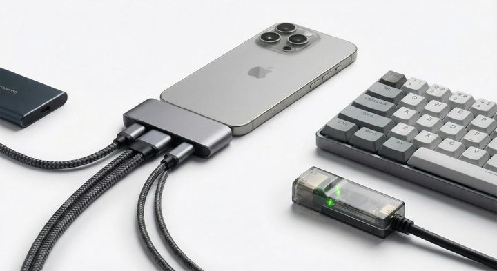 充電だけじゃない！USB-Cポートの活用法