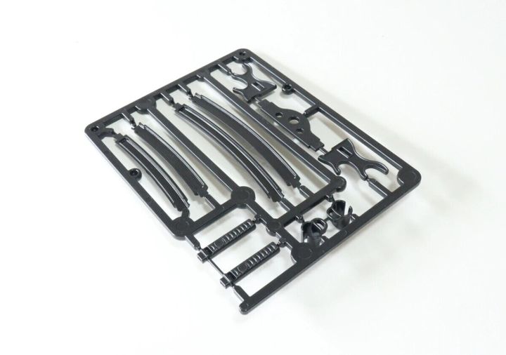 ぬい用 刀 ブラックの黒いランナーを斜めから撮影した写真