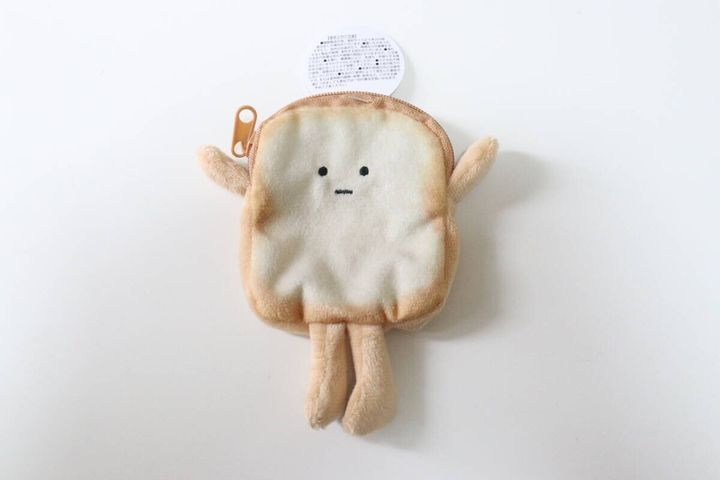 セリアのコインポーチ 食パンのパッケージ