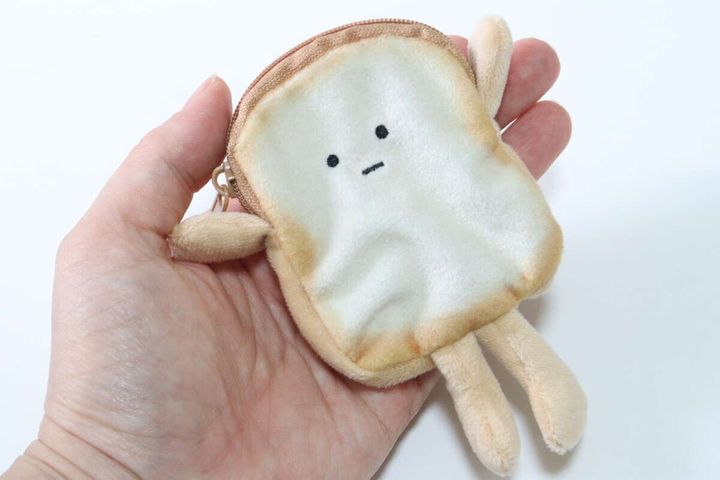 セリアのコインポーチ 食パンのビジュアル