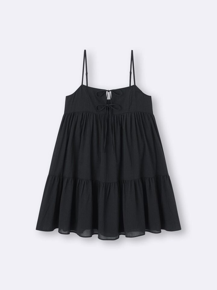 GUのキャミソールチュニックワンピース