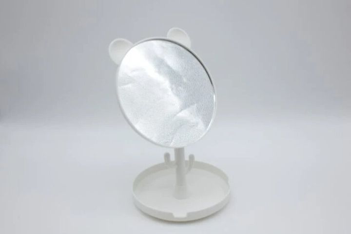 ダイソー スタンドミラー（くま）