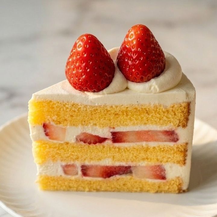 シャトレーゼ 北海道産純生クリーム使用 プレミアムショート苺