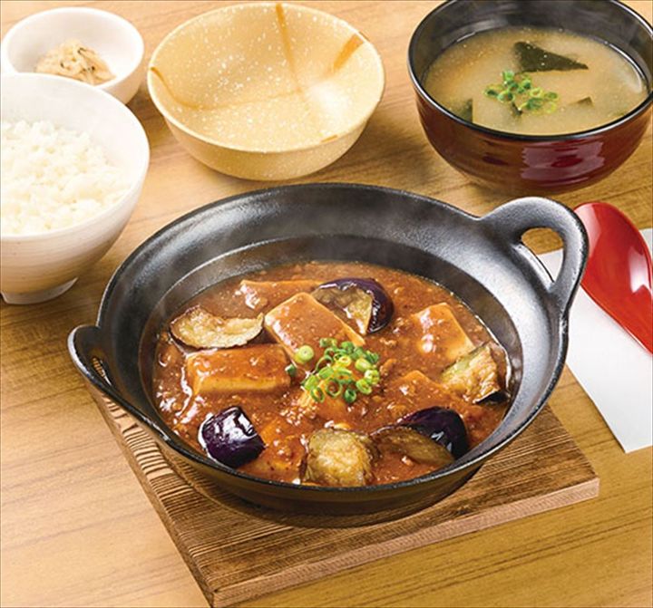 「～四川風～麻婆茄子豆腐定食」