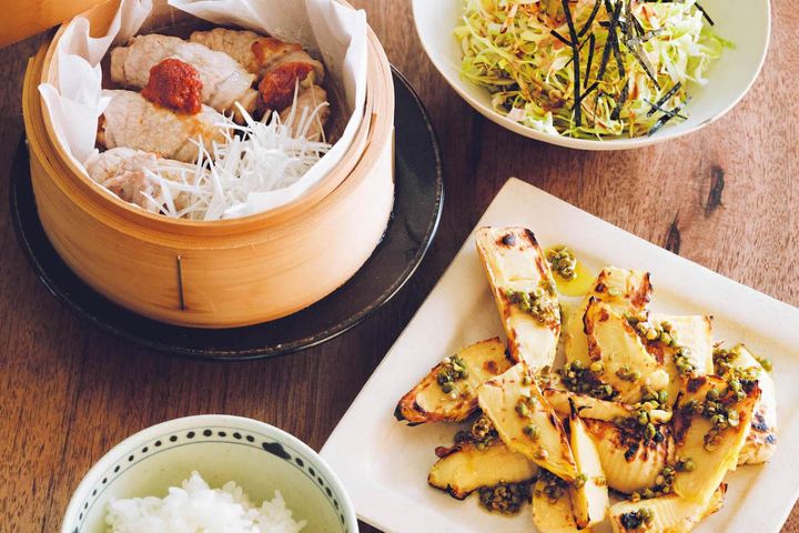 人気料理家【飛田和緒さん】発！ 旬の「たけのこ」をシンプルにおいしく味わう春の晩ごはん献立