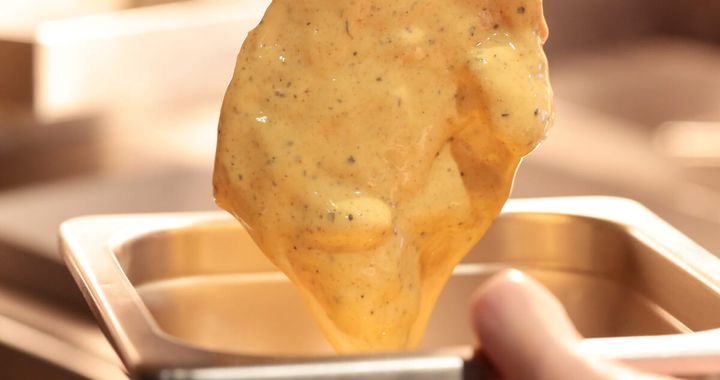 こだわりのフライドチキンを使用 1