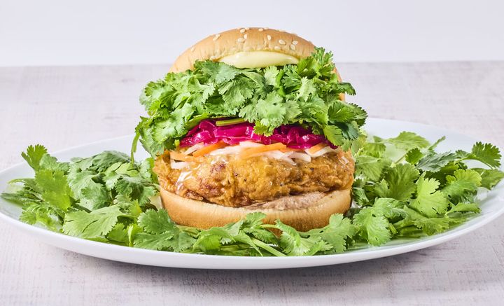 パクチーチキンバーガー バインミー 5倍