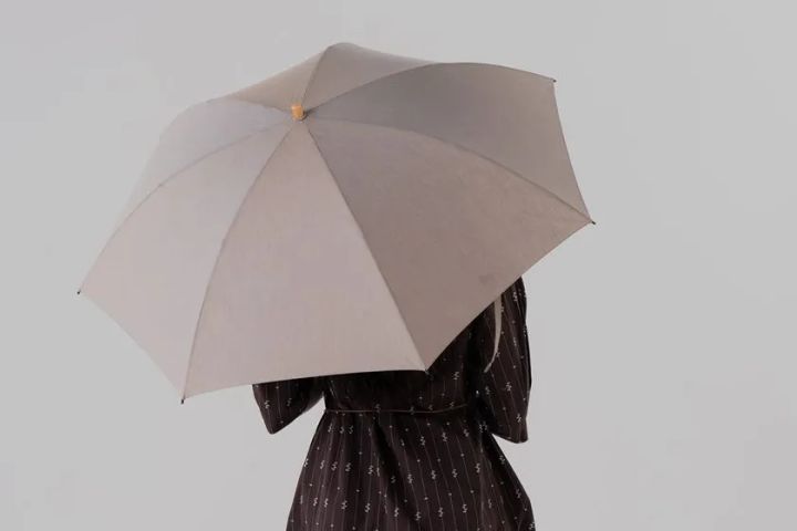 差した瞬間に感じる、やさしい光の広がりを持つ日傘