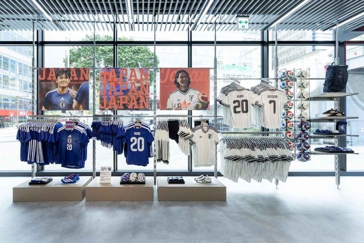 画像4: 東京・渋谷のMIYASHITA PARK「adidas旗艦店」、本日リニューアルオープン！各国代表ユニフォームを国内最大規模で展開