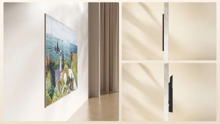 A400 Pro NXTVISION TVのフレームデザイン