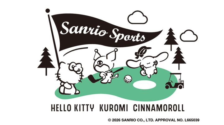 サンリオ「Sanrio Sports（サンリオスポーツ）」ゴルフコレクション