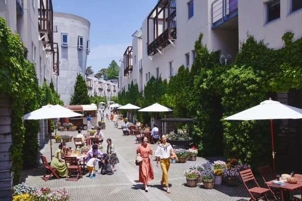 メインストリート「ピーマン通り」