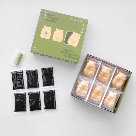 京都土産やギフトにもぴったり！「ハムスターモナカ」に抹茶バージョンが登場