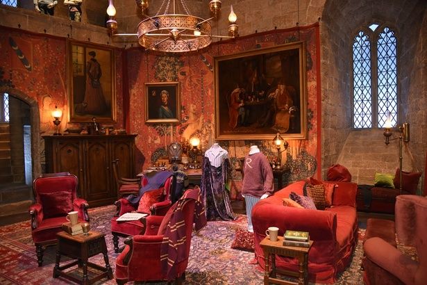 グリフィンドールの談話室 撮影：ソムタム田井