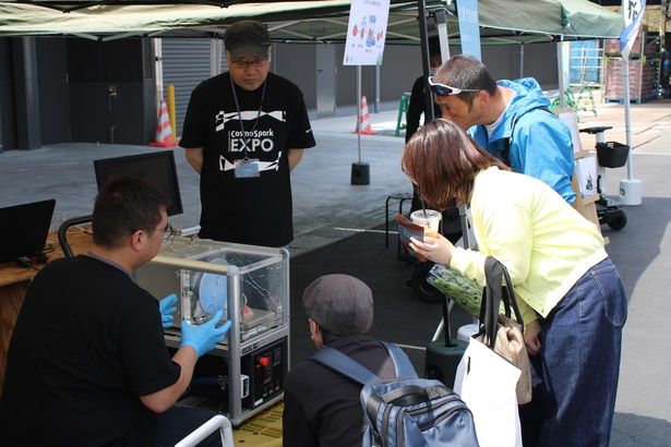 普段は開放していない社屋がイベント会場に