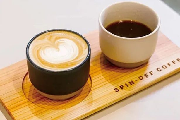 神戸市北区長尾にある「SPIN-OFF COFFEE」は、こだわりの自家焙煎珈琲が自慢