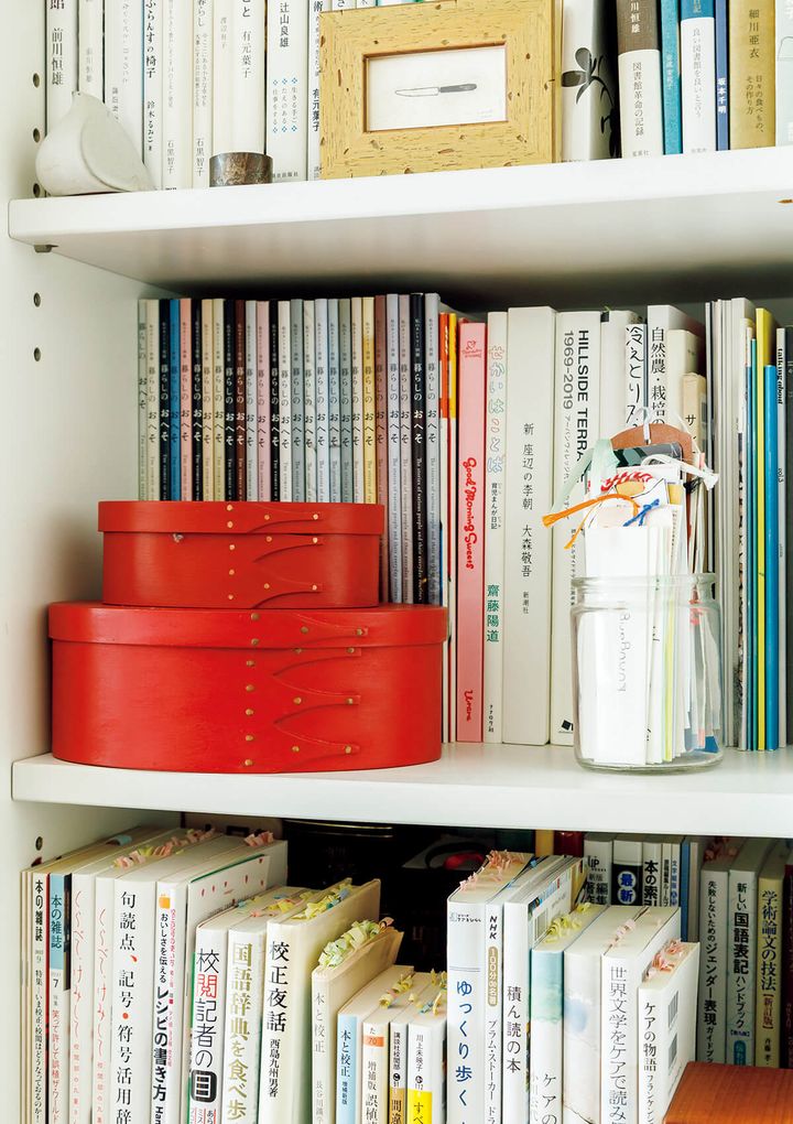 校正者・牟田都子 自宅 本棚