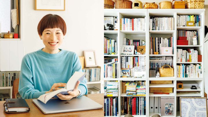 校正者・牟田都子 自宅 本棚