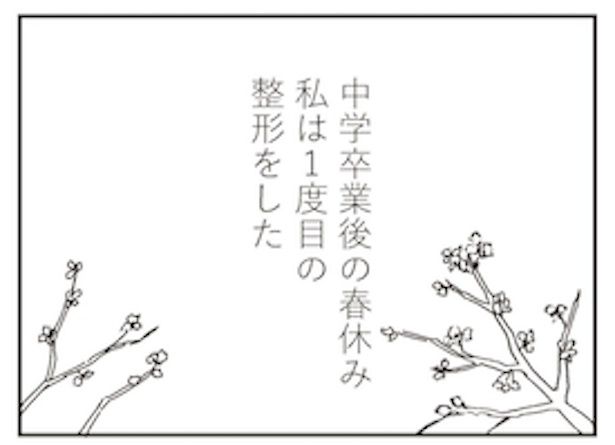 「親に整形させられた私が母になる エリカの場合」1 画像提供：(C)グラハム子