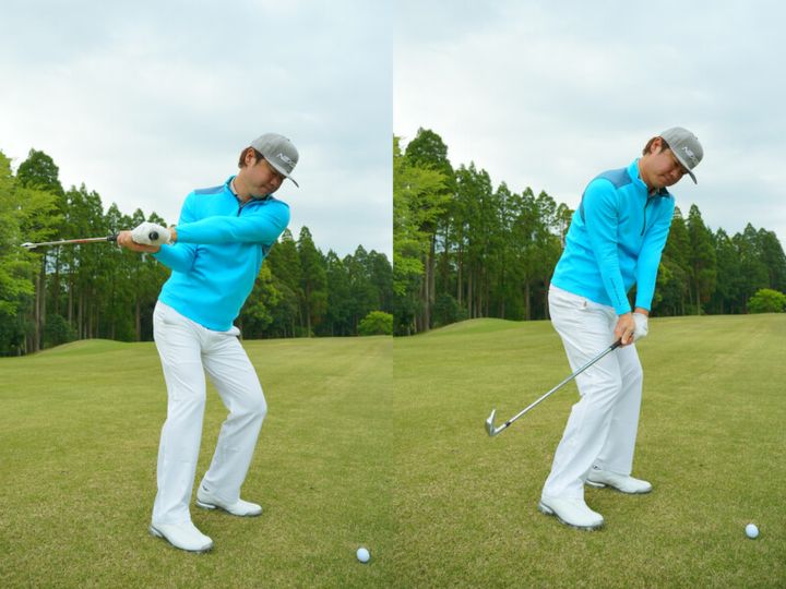 正しいダウンスイングはどっち？「シャロ―スティープ」を身につける方法