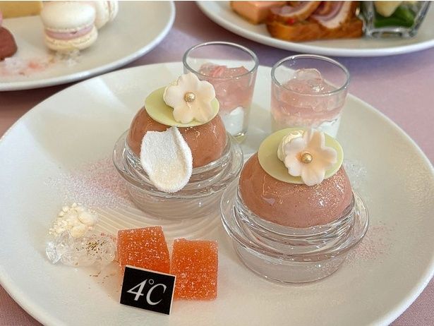 【写真】パートドフリュイなど“ジュエリーの透明感と煌めき”を表現したスイーツたち