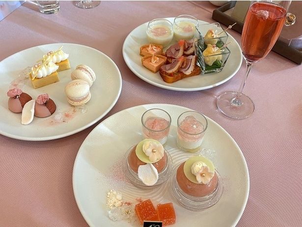 別皿のセイボリーも充実！