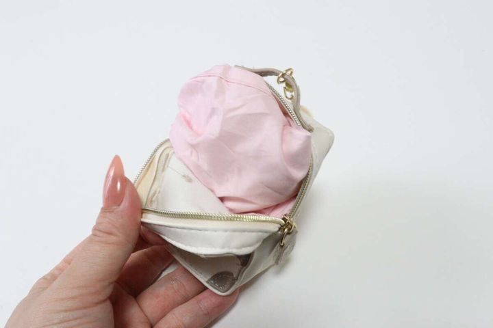 THREEPPY スリーピー チャーム付エコバッグ、キャリーケース風、PK（リカちゃん） エコバッグ