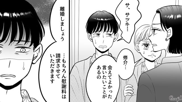 【スカッと漫画】「私の夫と浮気してますよね？」親戚の身代わりにされ、不倫騒動に巻き込まれた話【第14話】