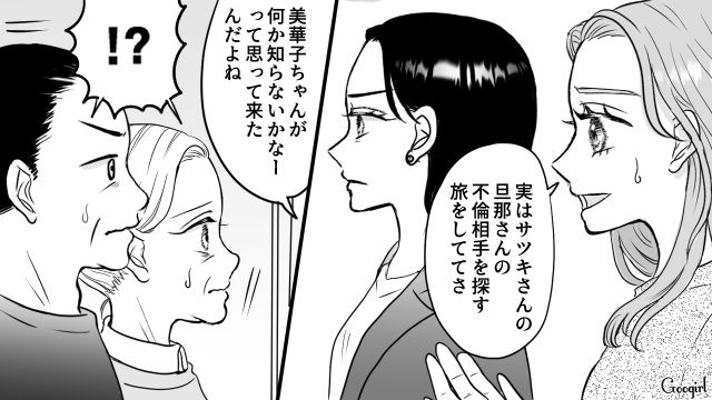 【スカッと漫画】「私の夫と浮気してますよね？」親戚の身代わりにされ、不倫騒動に巻き込まれた話【第9話】